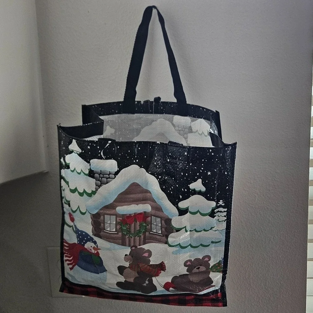 2007 Patty Reed InstaTotes Reusable Shopping Bag HSL-158 cabin‎ in the woods